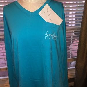 Blue Lauren James long sleeve tee